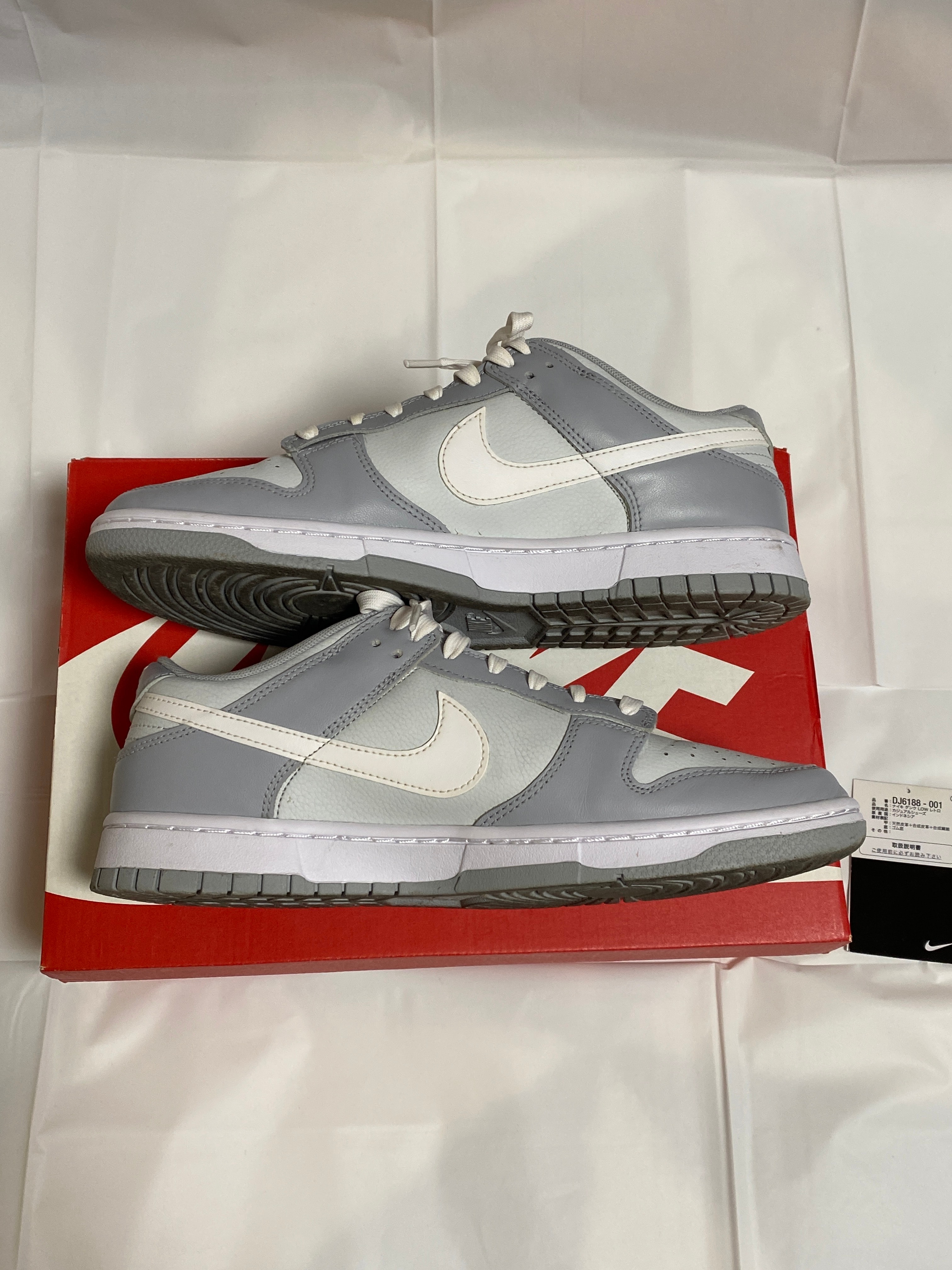 Nike Dunk Low "Pure Platinum/White/Wolf Gray"