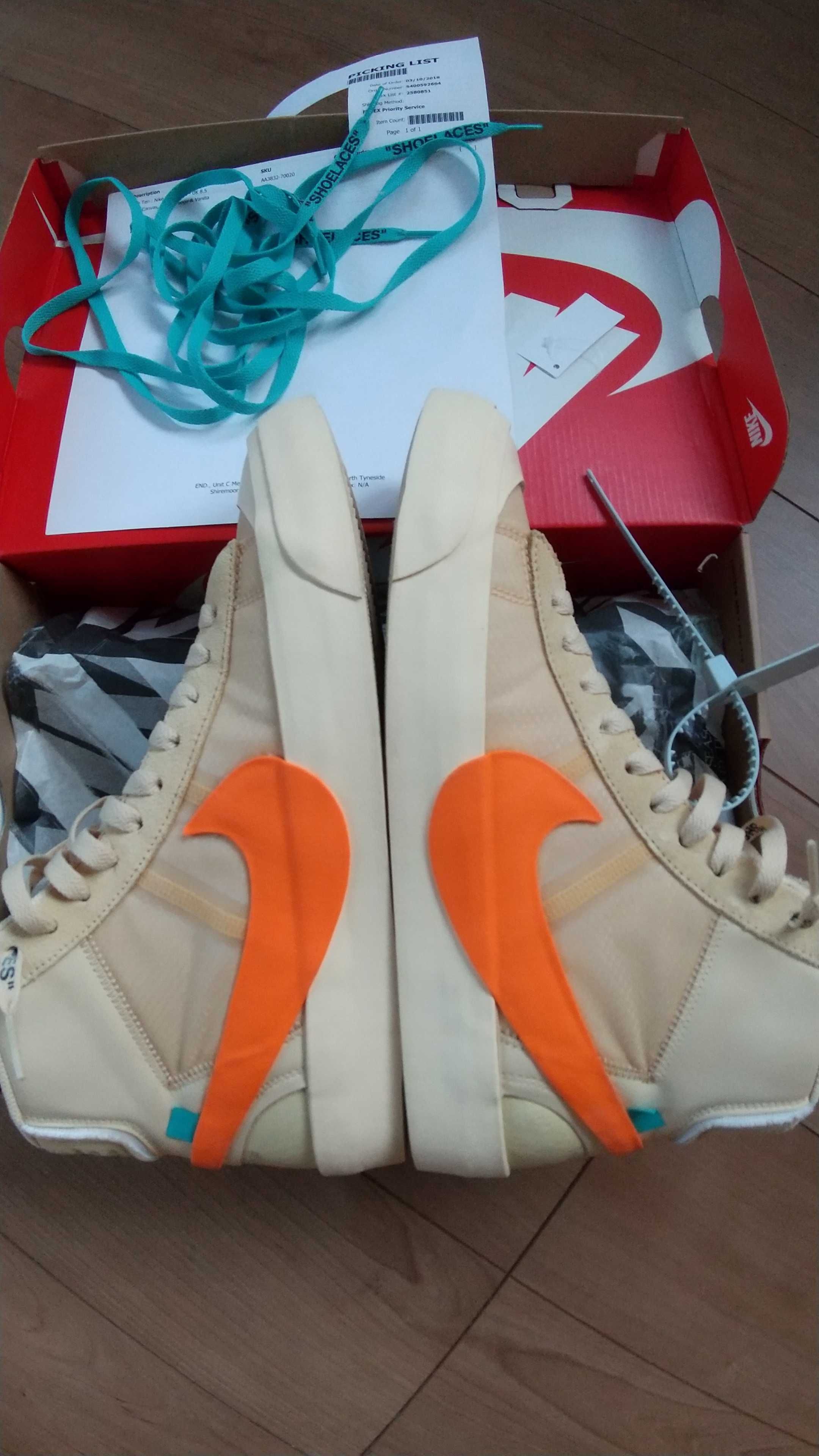 Off-White × Nike Blazer Mid "All Hallows Eve"