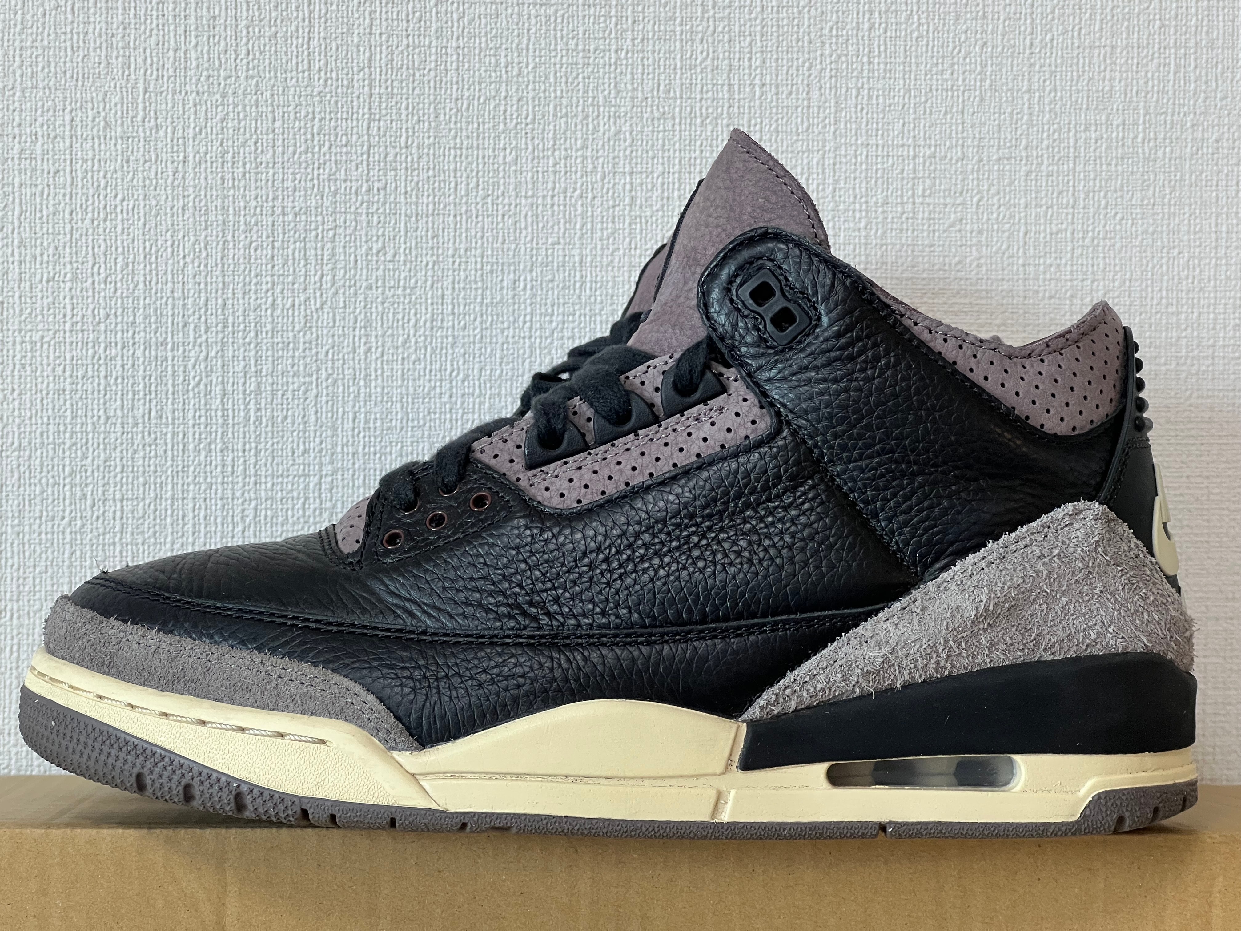 A Ma Maniere × Nike Women's Air Jordan 3 Retro OG SP "Black and Flat Pewter/WYWS"