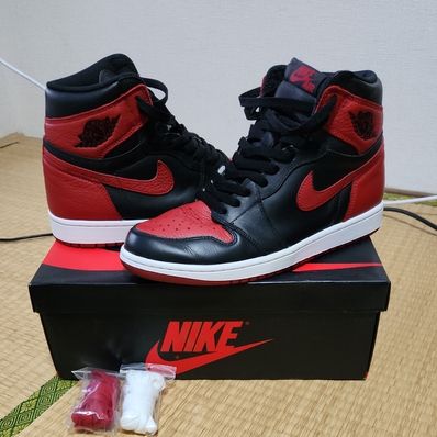 Nike Air Jordan 1 Retro High OG "Bred/Banned" (2016)