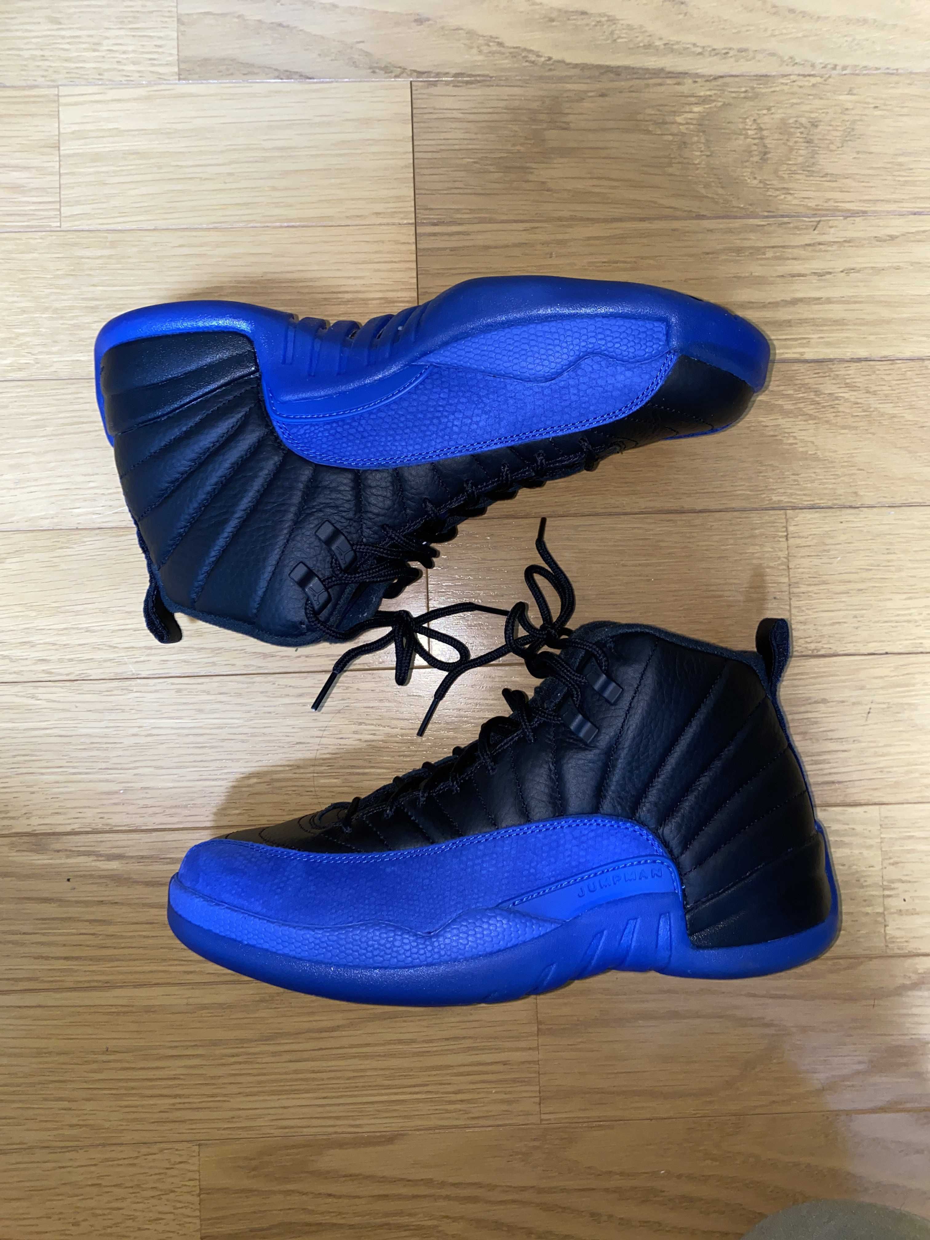 NIKE AIR JORDAN 12 "BLACK GAME ROYAL"