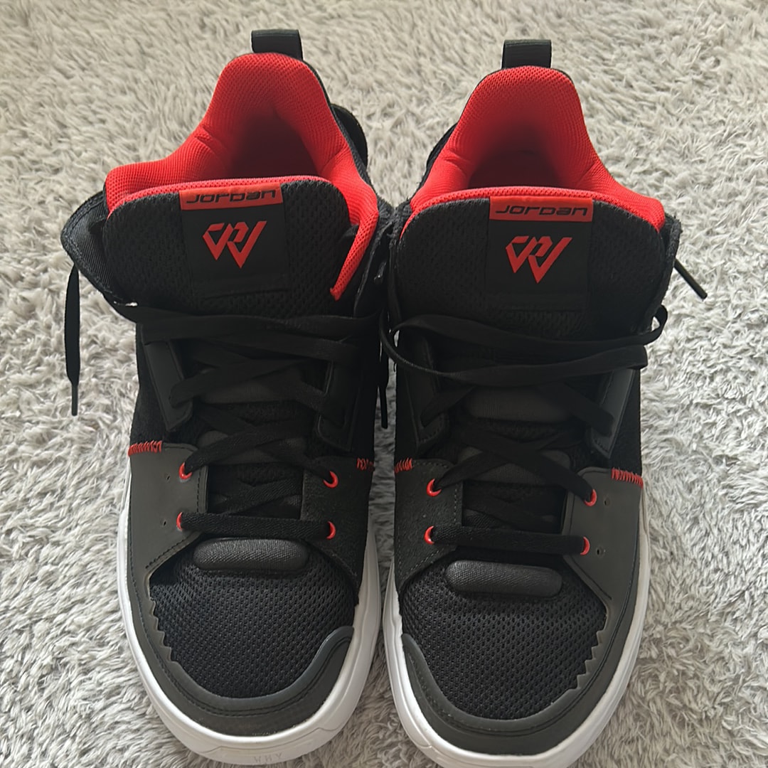 Nike Jordan One Take 5 "Black/White/Anthracite/Habanero Red"