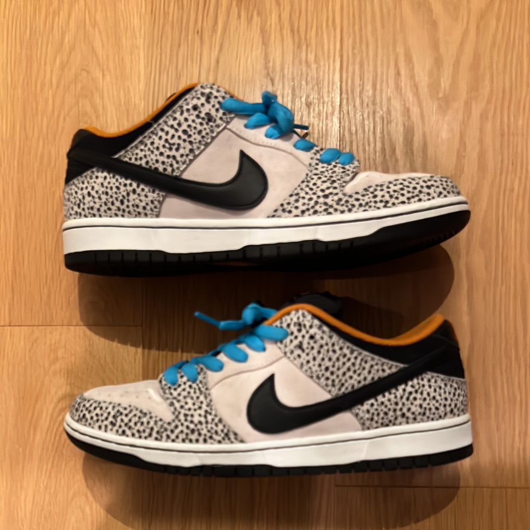 Nike SB Dunk Low Pro Electric Safari "Phantom and Black"
