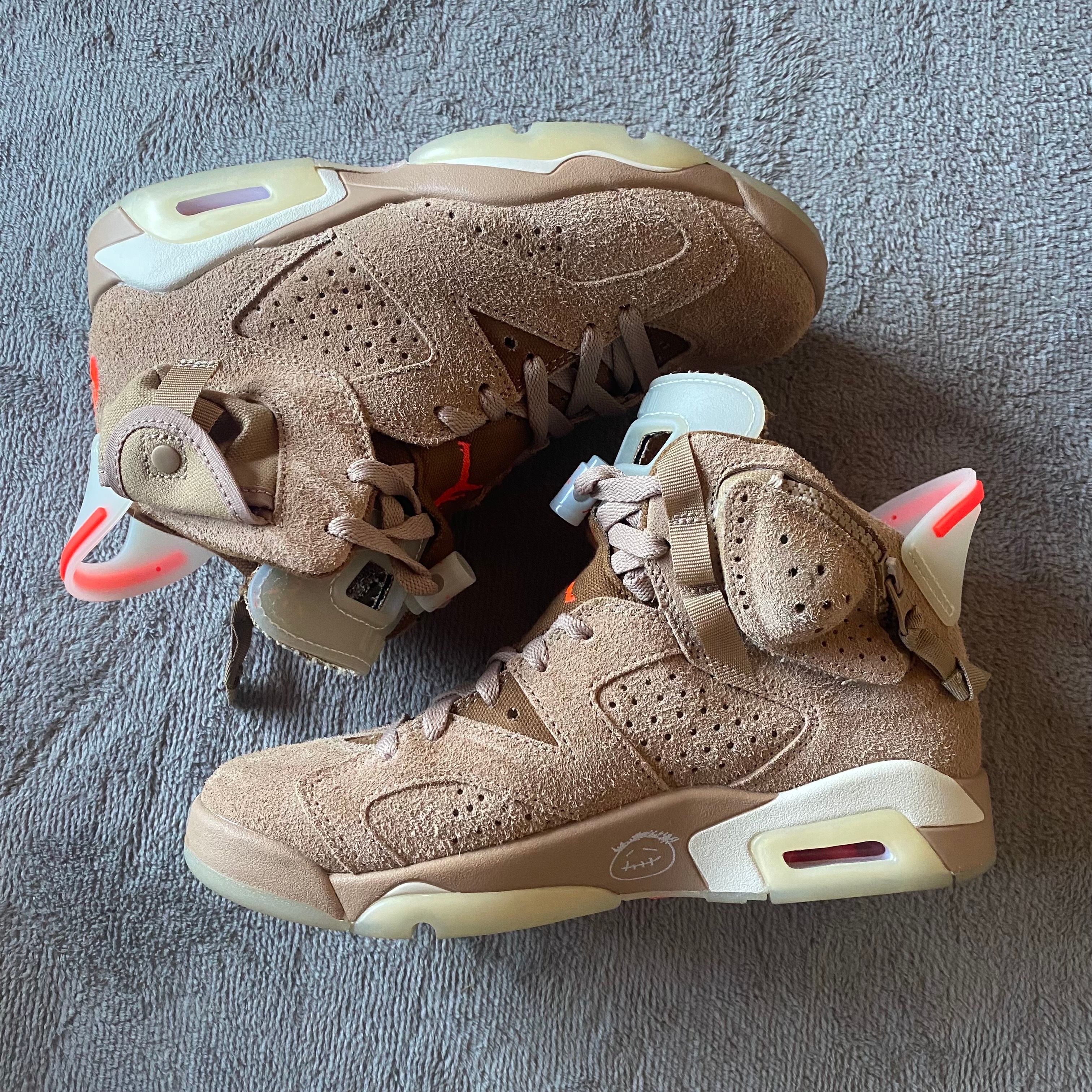 Travis Scott × Nike Air Jordan 6 "British Khaki"
