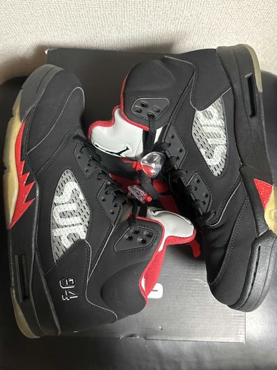 Supreme × Nike Air Jordan 5 Retro "Black"