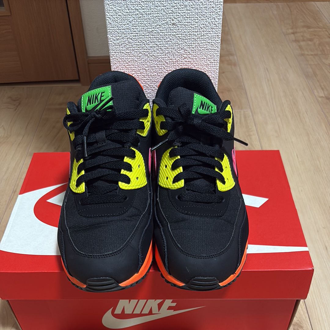 NIKE(ナイキ)エア・マックス90 東京ネオン 美品 NIKE AIR MAX 90 28cm エアマックス90 東京ネオン - メルカリ