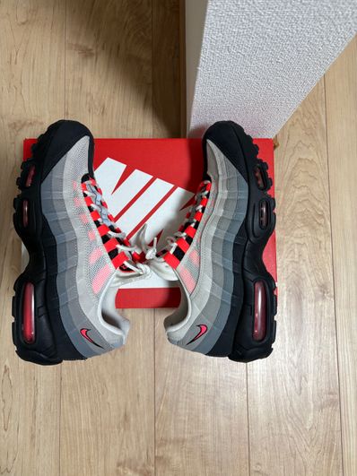Nike Air Max 95 "White/Solar Red"