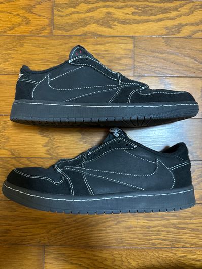 Travis Scott × Nike Air Jordan 1 Low OG SP "Black Phantom"