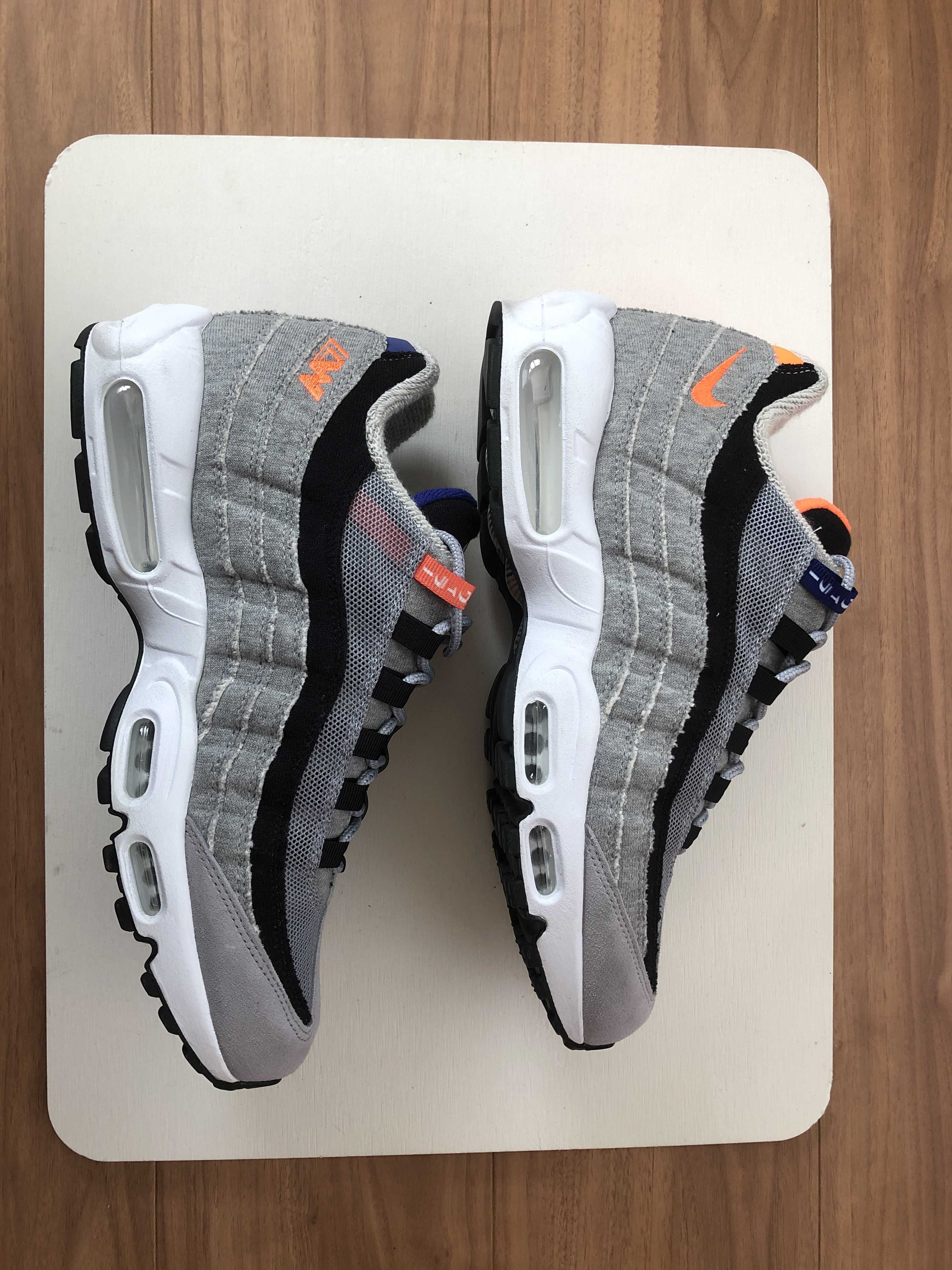 Loopwheeler × Nike Air Max 95 "Wolf Grey"