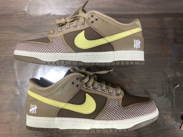 UNDEFEATED × Nike Dunk Low SP  "Canteen/Lemon Frost/Palomino"