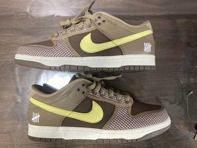 UNDEFEATED × Nike Dunk Low SP "Canteen/Lemon Frost/Palomino"