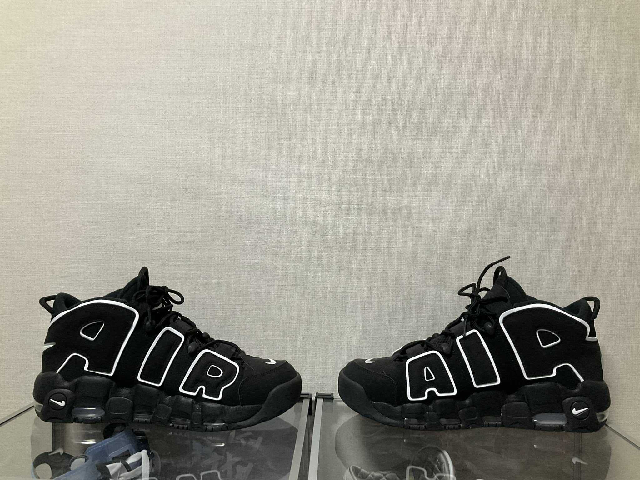 Nike Air More Uptempo "Black/White"(2020)