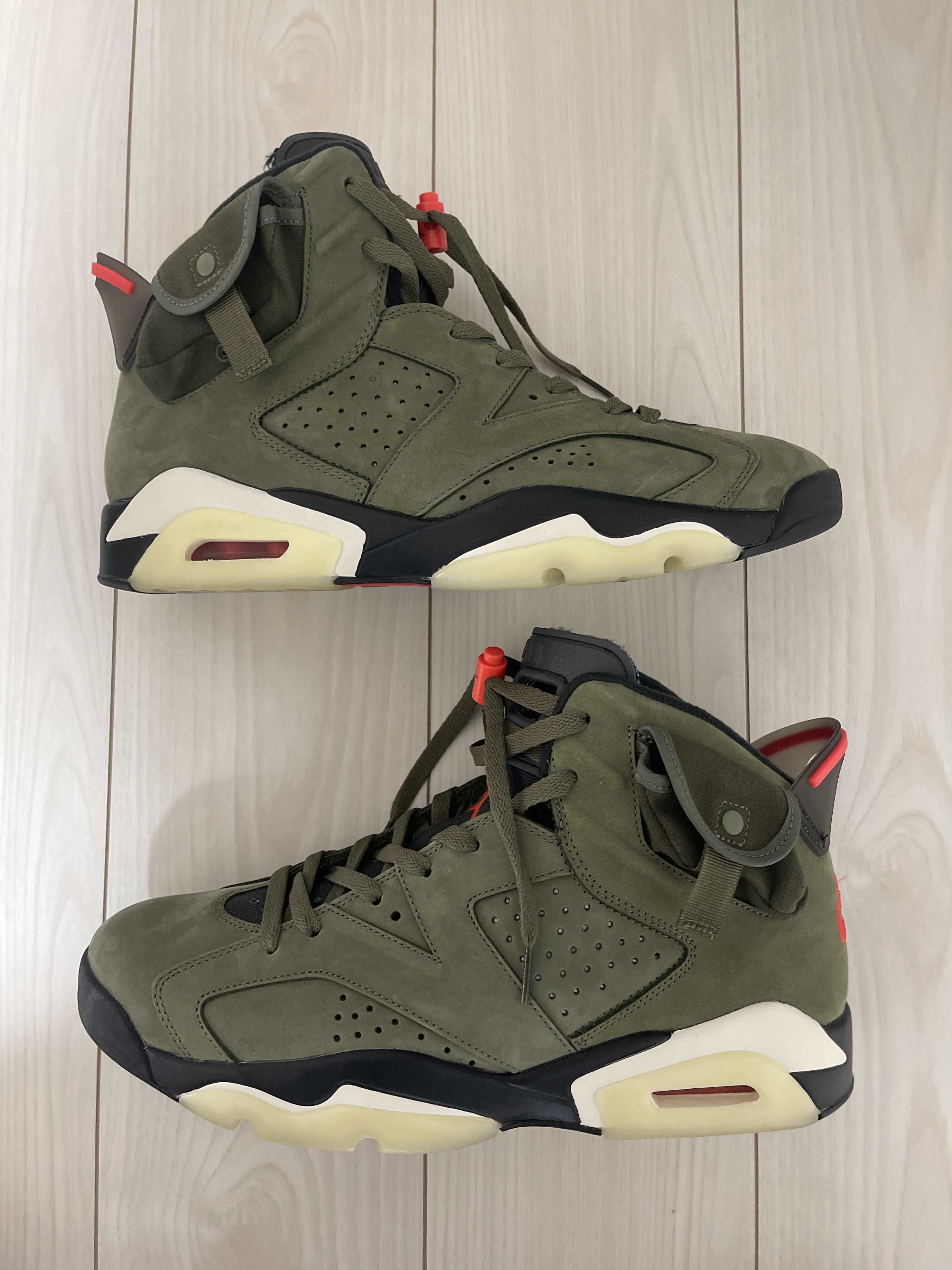 Travis Scott × Nike Air Jordan 6 Retro "Medium Olive"