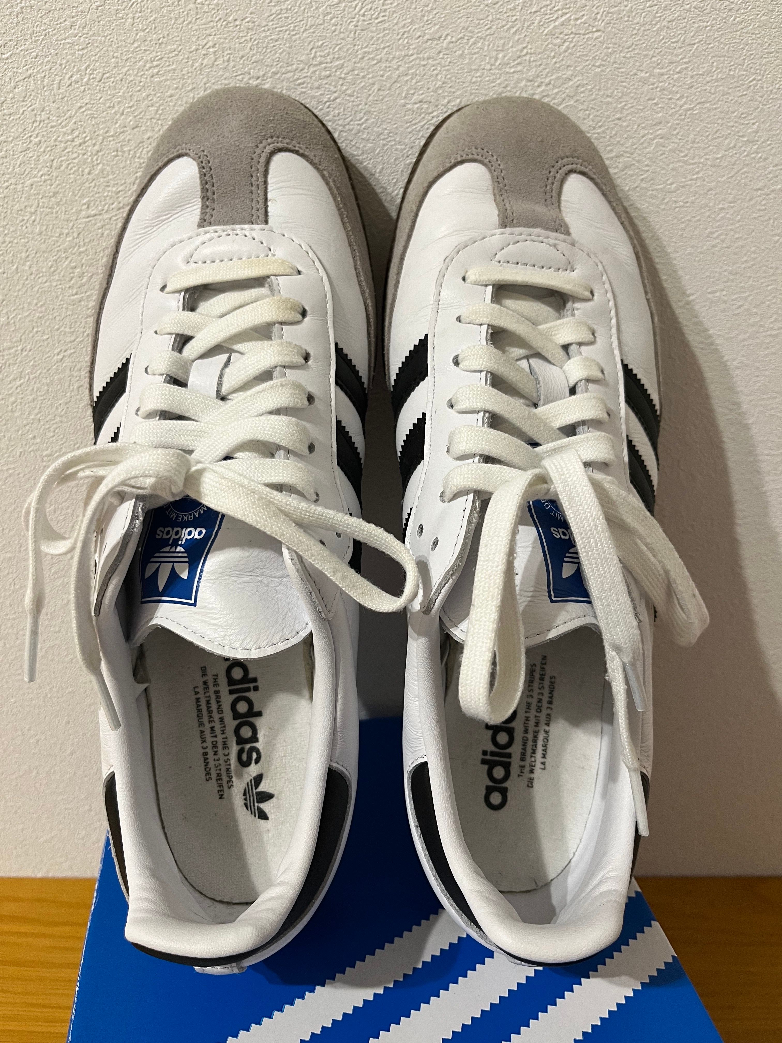 adidas Samba OG "Cloud White/Core Black/Clear Granite"