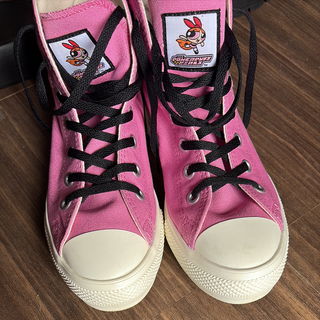 The Powerpuff Girls × Converse Women's All Star Light PLTS Hi "Blossom"