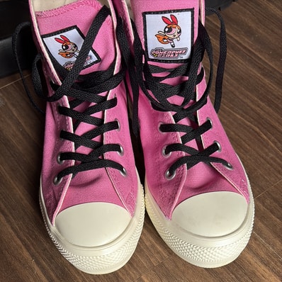 The Powerpuff Girls × Converse Women's All Star Light PLTS Hi "Blossom"