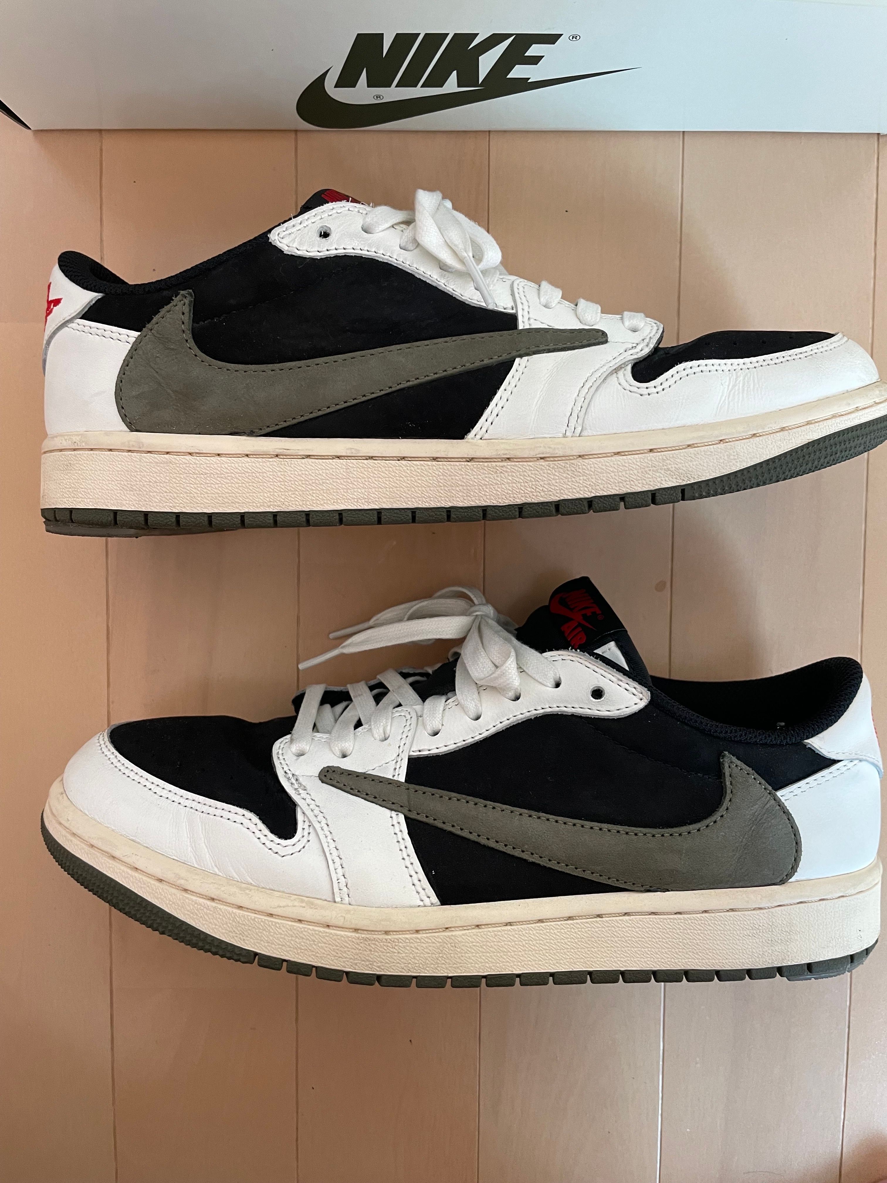 Travis Scott × Nike Women's Air Jordan 1 Low OG "Medium Olive"