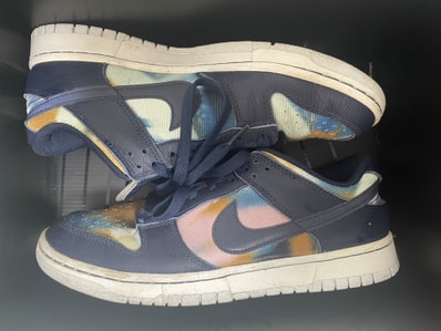 Nike Dunk Low Graffiti "Navy/Yellow"