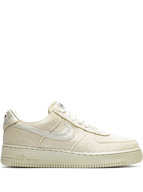 Stussy × Nike Air Force 1 Low "Fossil Stone"