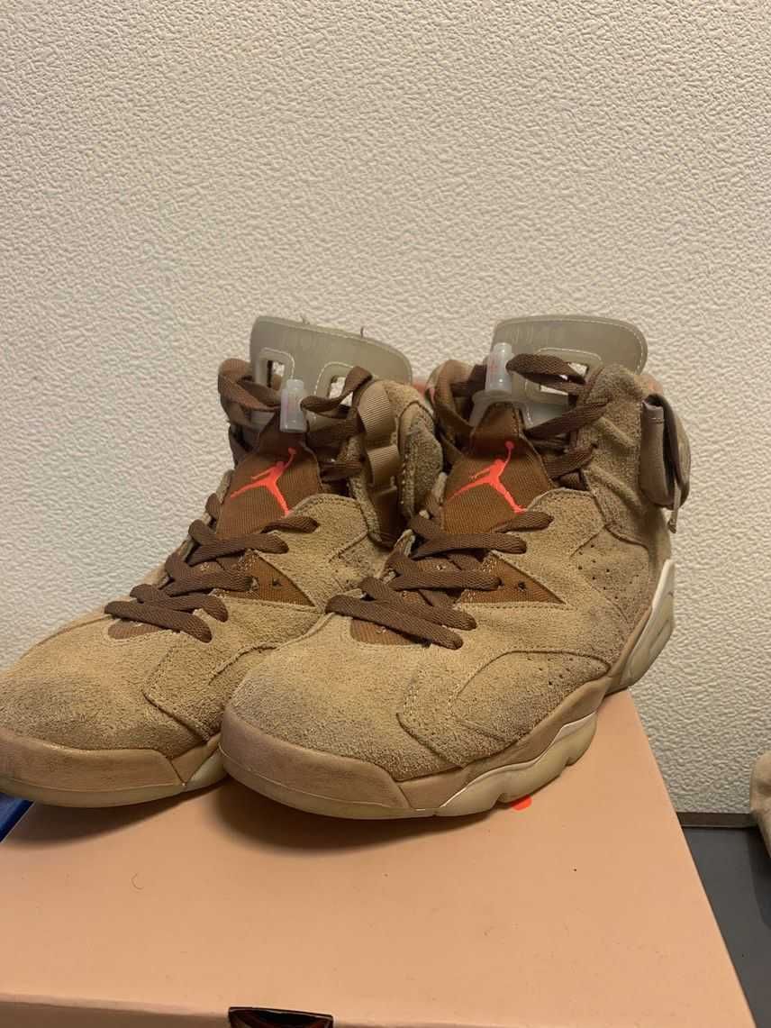 Travis Scott × Nike Air Jordan 6 "British Khaki"