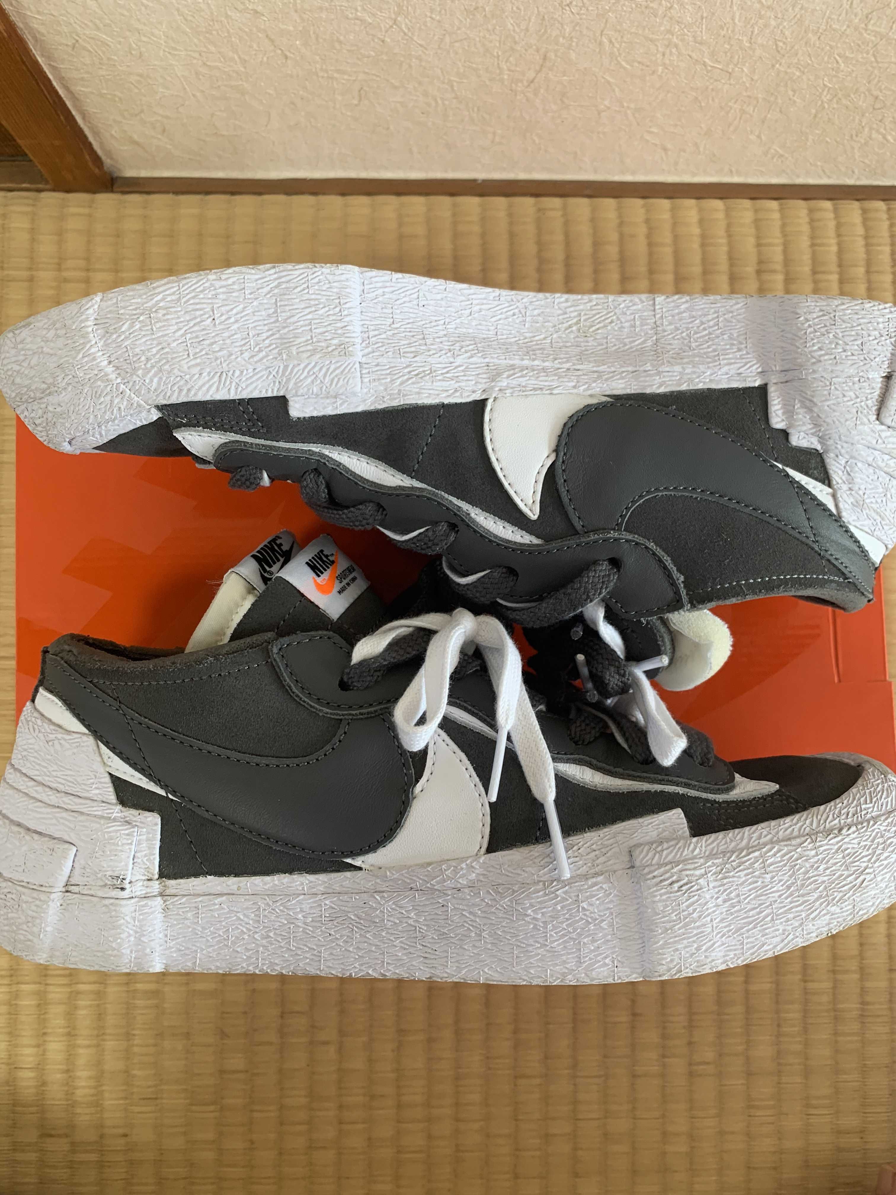 Sacai × Nike Blazer Low "Iron Grey"