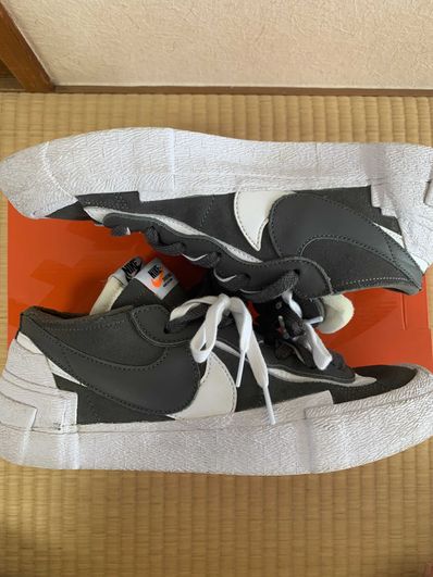 Sacai × Nike Blazer Low "Iron Grey"