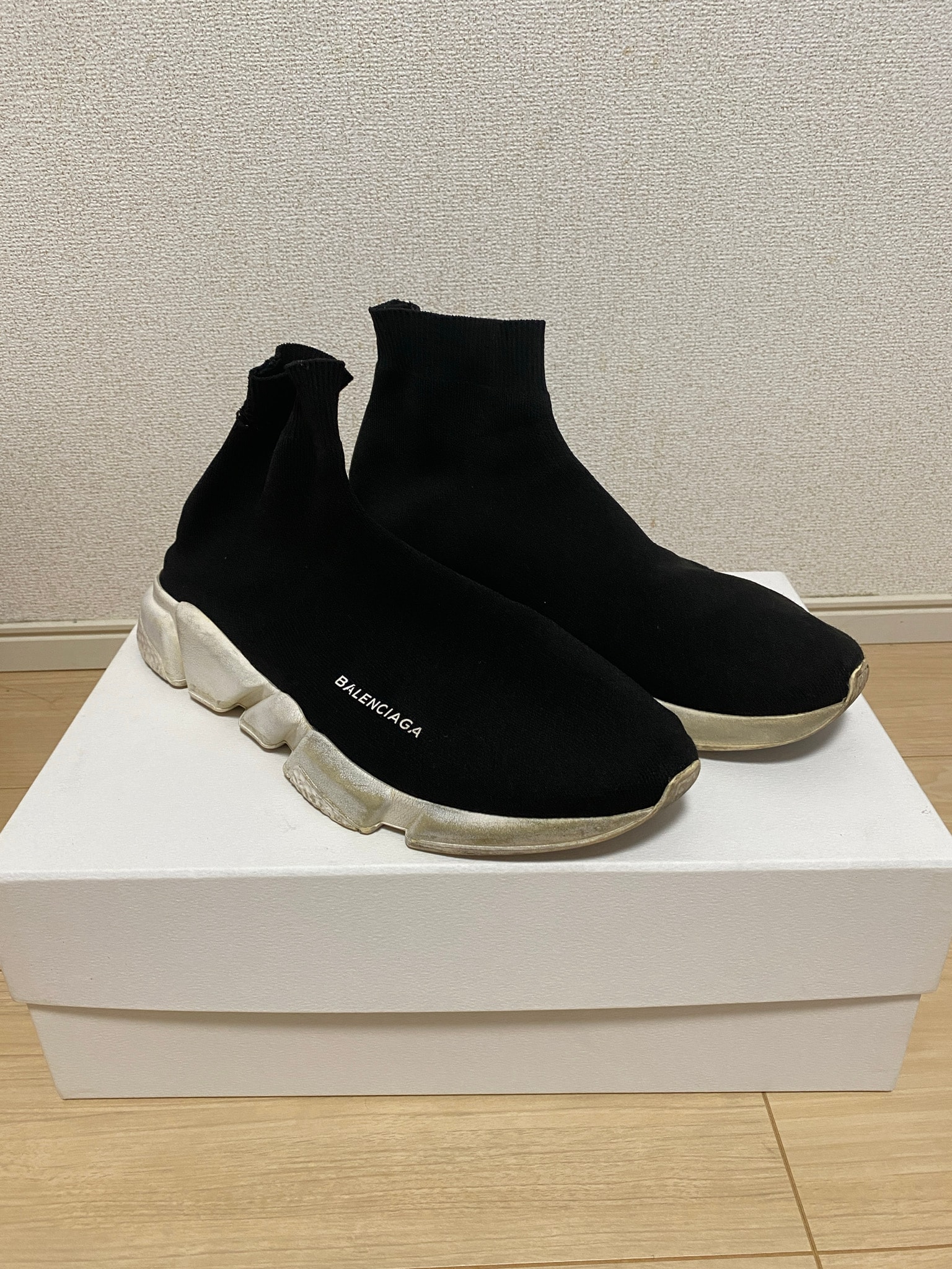 Balenciaga Speed Trainer "Black White" (2016)
