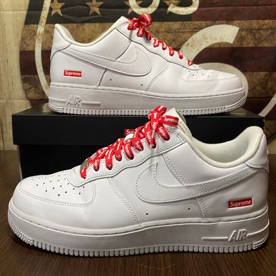 Supreme × Nike Air Force 1 Low "White"