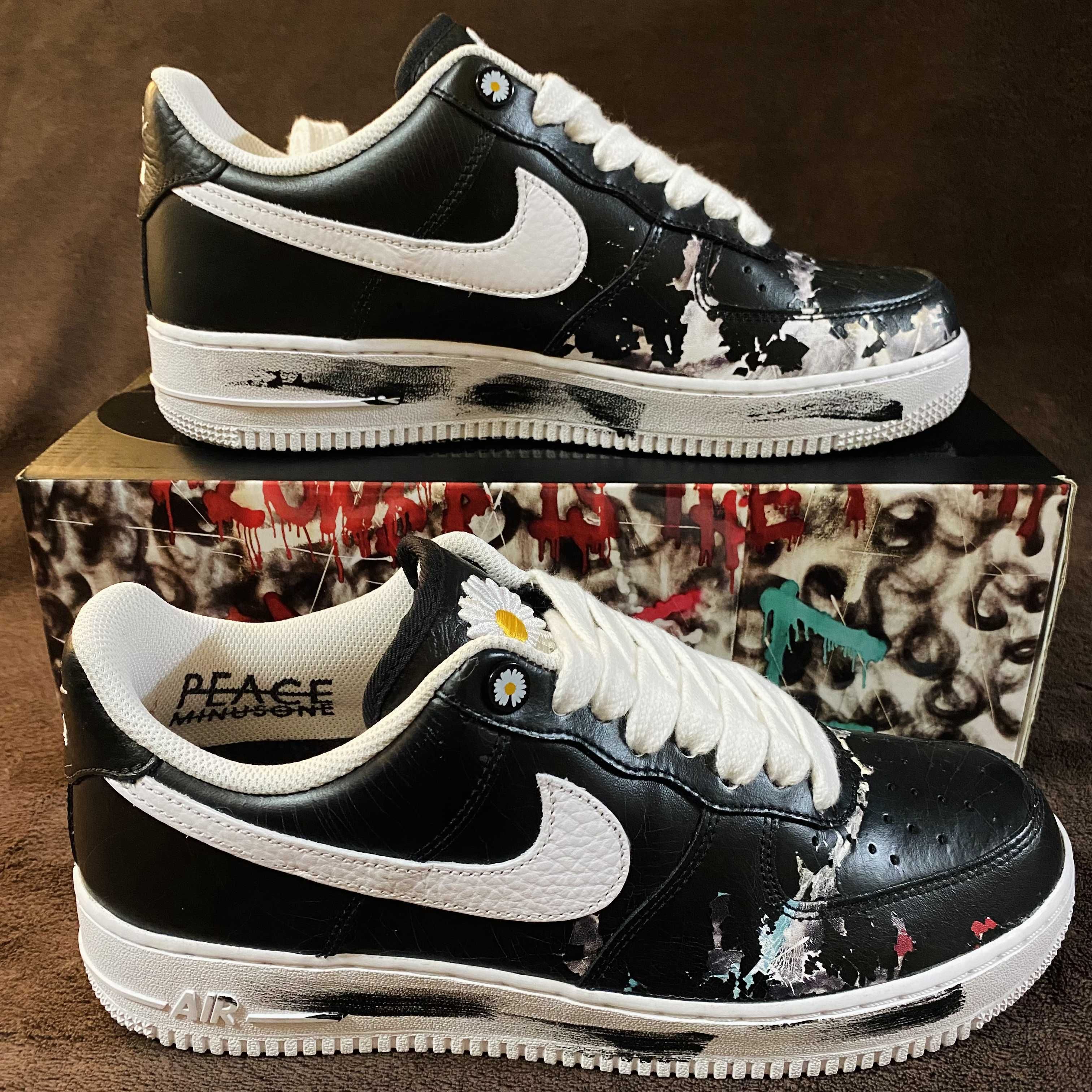 PEACEMINUSONE × Nike Air Force 1 Low Para Noise "Black" / G-DRAGON