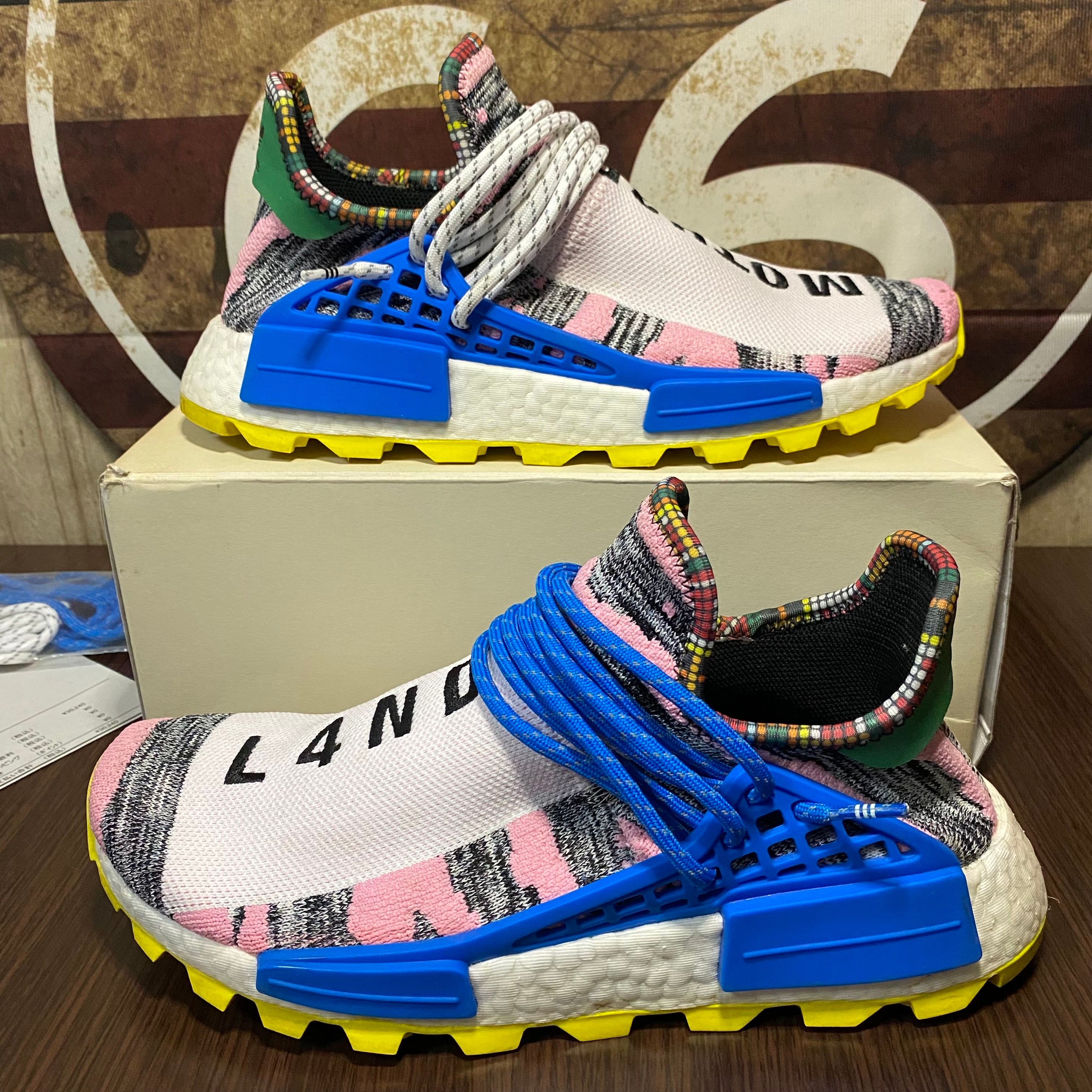 Pharrell Williams × adidas NMD Hu SOLAR PACK "MOTHER"