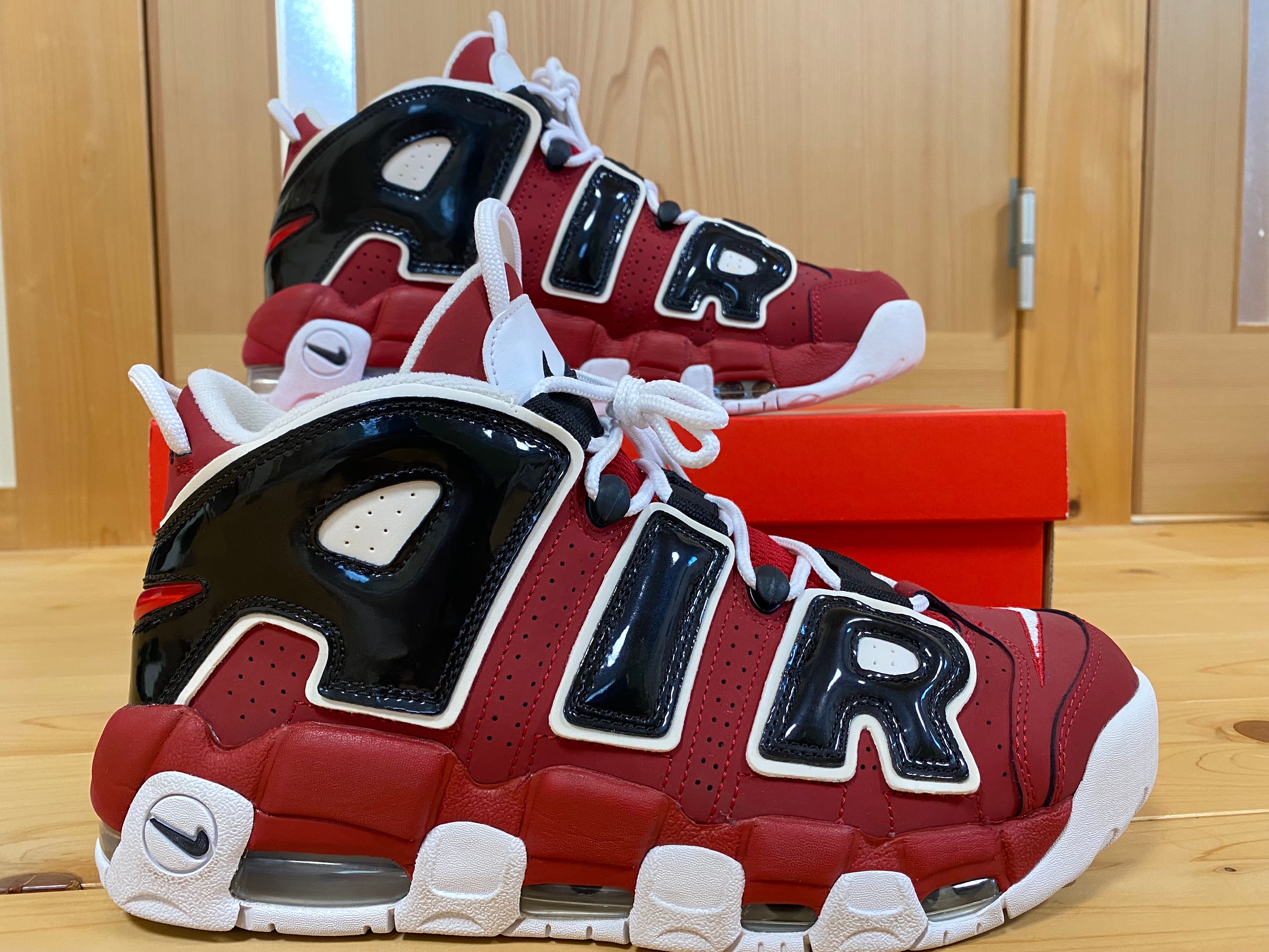 NIKE AIR MORE UPTEMPO ’96 "VARSITY RED/WHITE/BLACK"(2017)