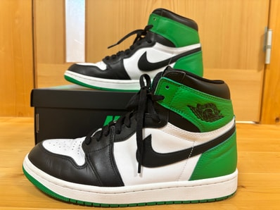 Nike Air Jordan 1 Retro High OG "Celtics/Black and Lucky Green" (2023)