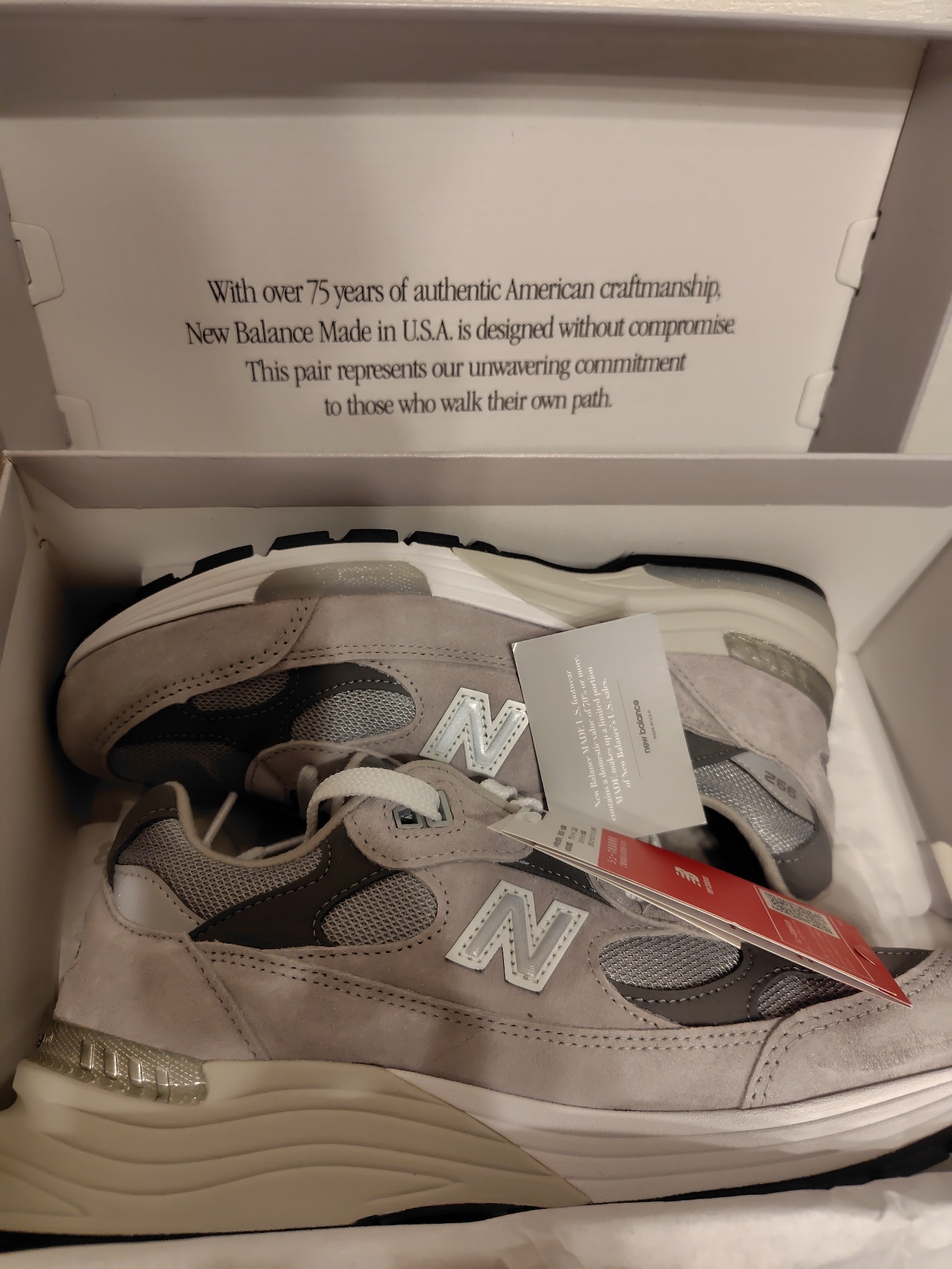 New Balance 992 "Gray" (2025/2026)