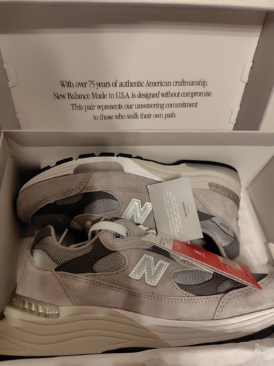 New Balance 992 "Gray" (2025/2026)