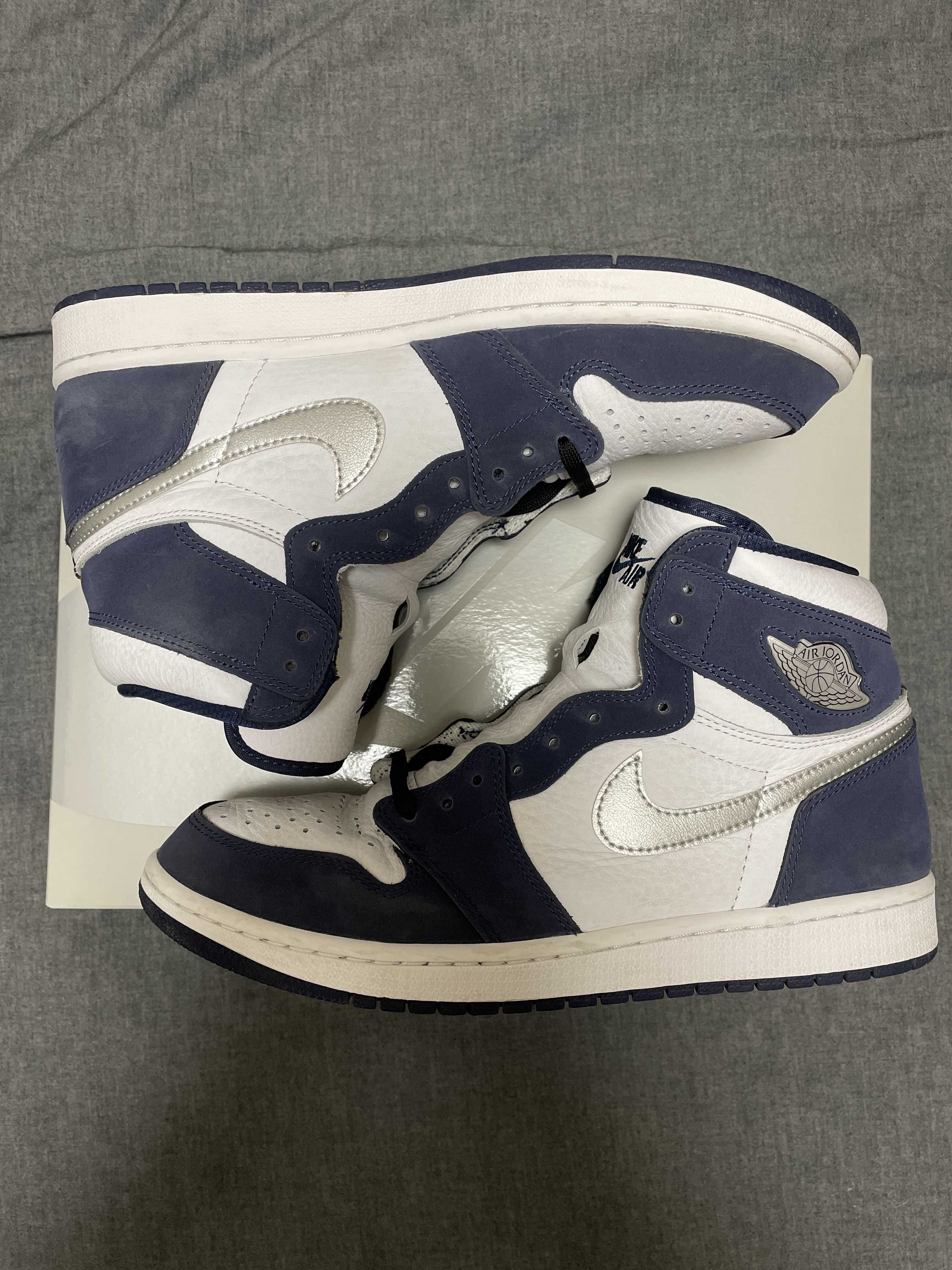 Nike Air Jordan 1 High OG CO.JP "White/Midnight Navy" (2020)(ブリーフケースなし)