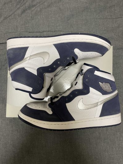 Nike Air Jordan 1 High OG CO.JP "White/Midnight Navy" (2020)(ブリーフケースなし)