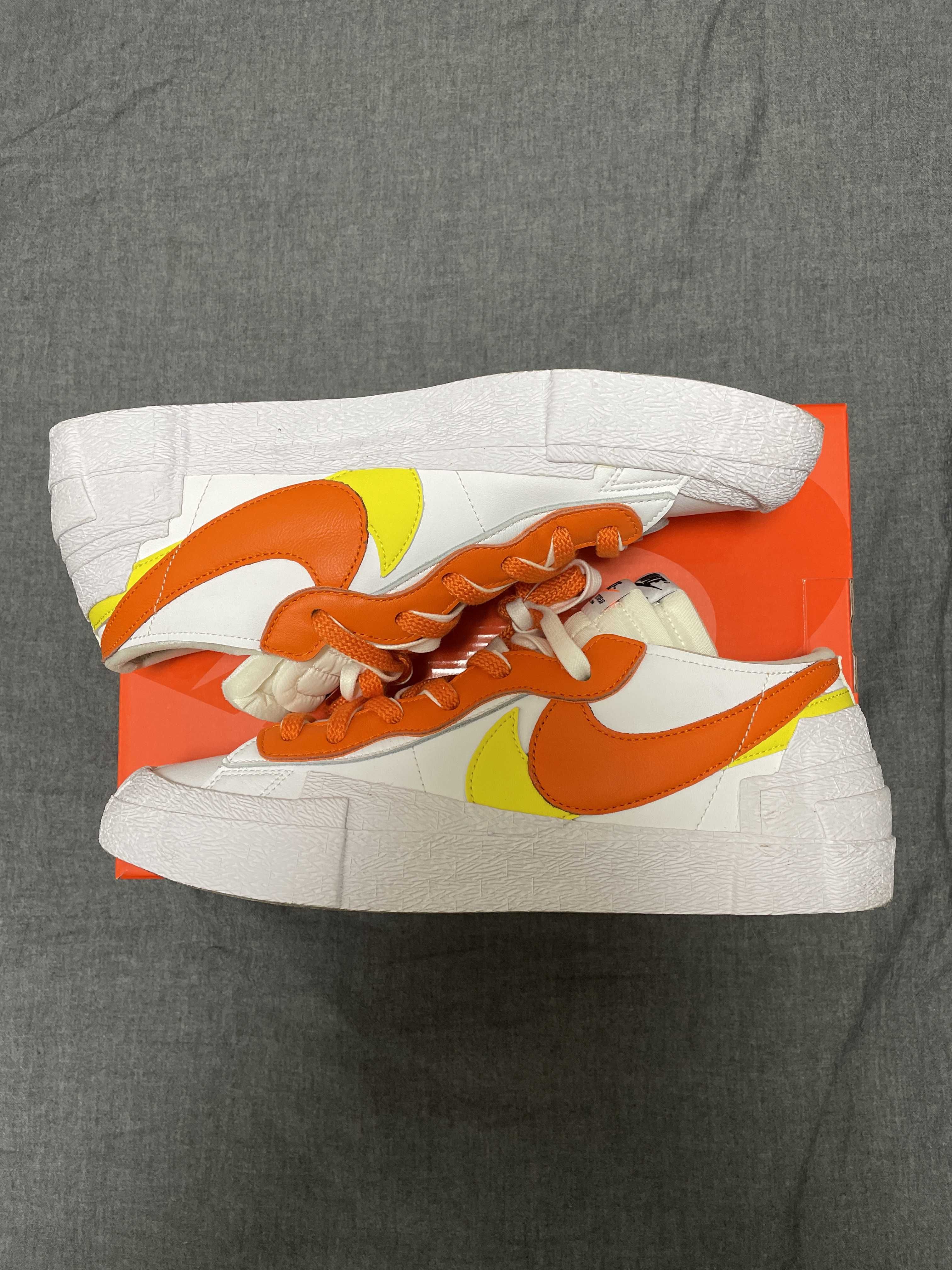 SACAI × NIKE BLAZER LOW "MAGMA ORANGE"