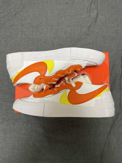SACAI × NIKE BLAZER LOW "MAGMA ORANGE"
