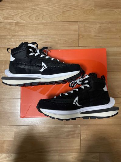 Jean-Paul Gaultier × sacai × Nike Vapor Waffle "Black/Black-White"