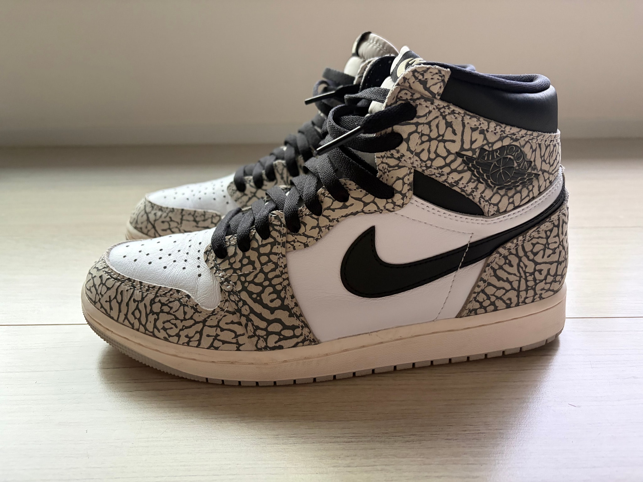 Nike Air Jordan 1 High OG "White Cement/Safari"