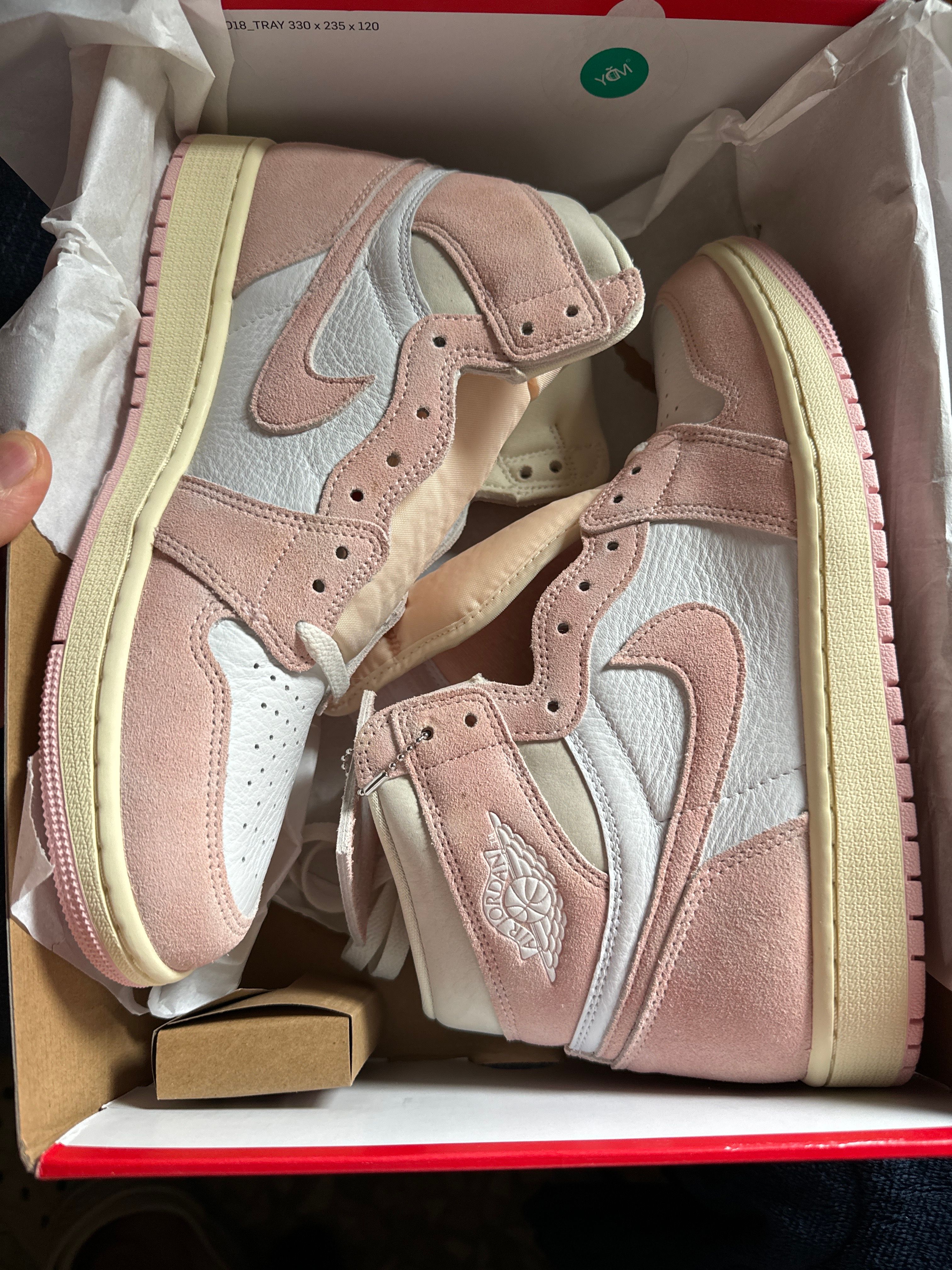 Nike Women's Air Jordan 1 Retro High OG "Washed Pink"