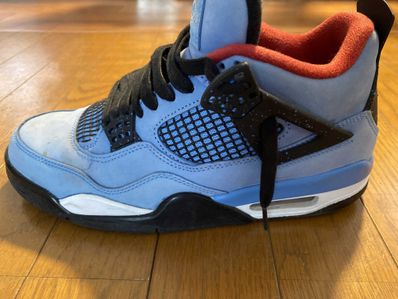 Travis Scott × Nike Air Jordan 4 Retro Cactus Jack "University Blue"