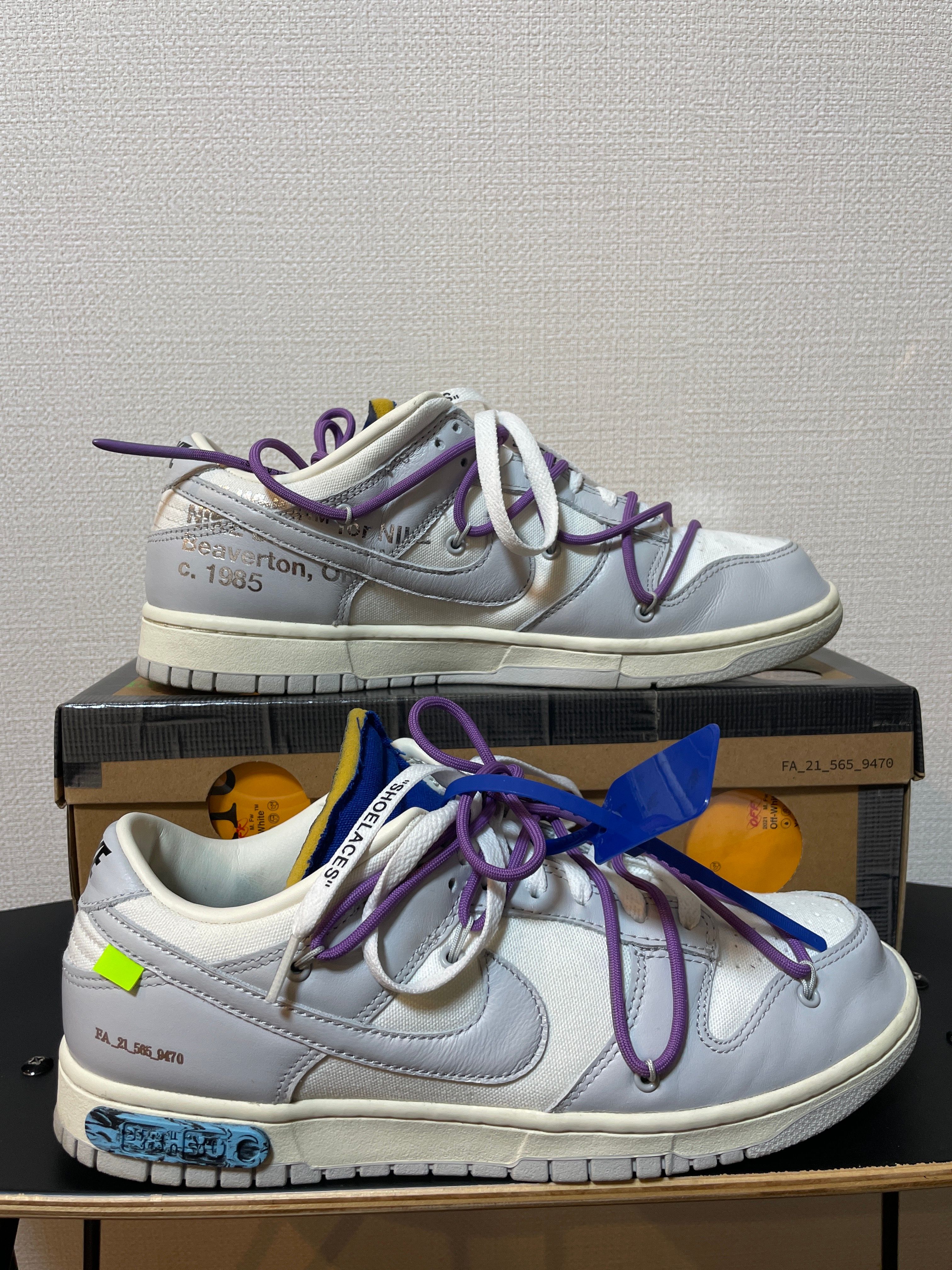 Off-White × Nike Dunk Low 1 of 50 "Lot.48"