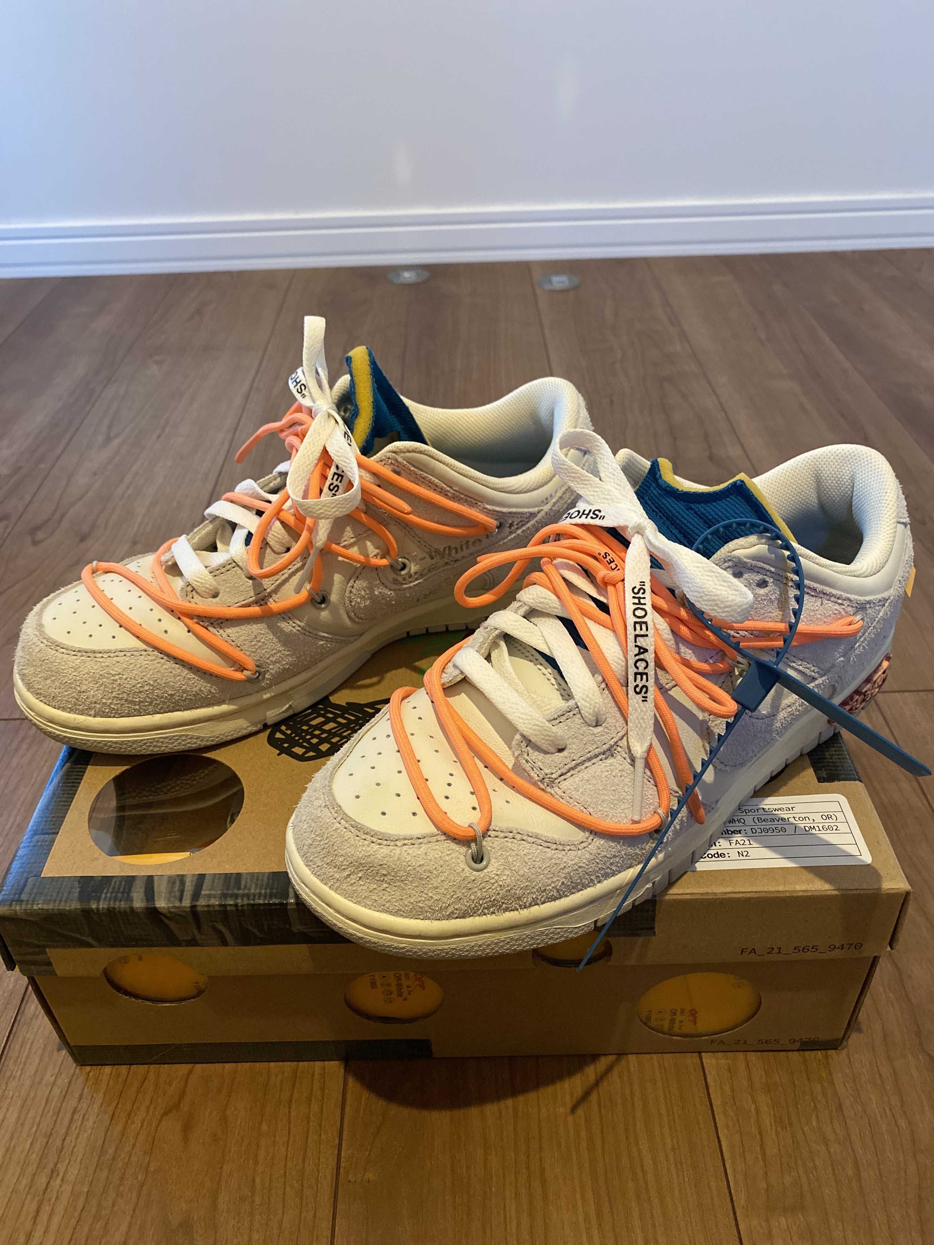 Off-White × Nike Dunk Low 1 of 50 "Lot.19"