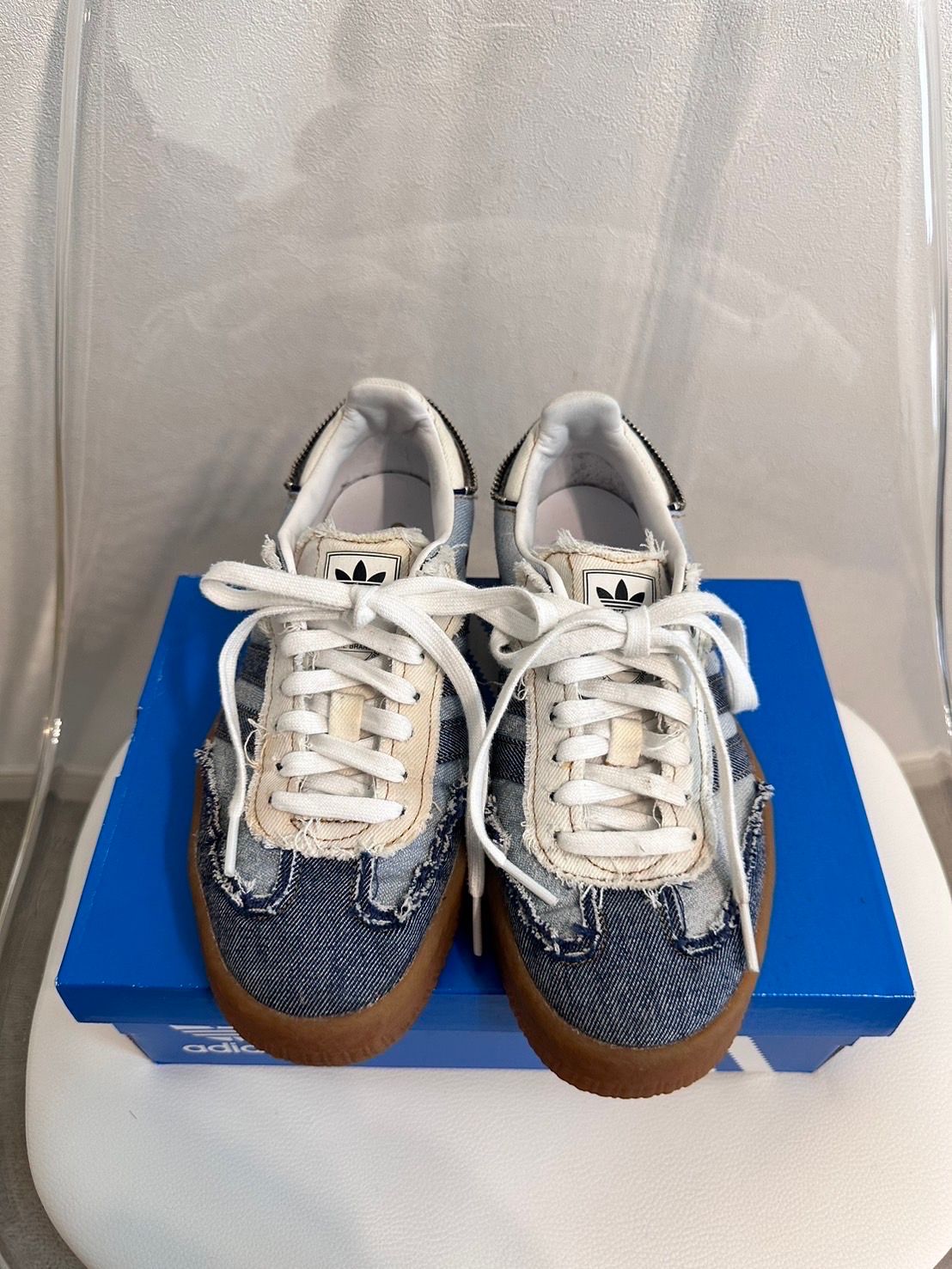 adidas Women's Sambae "Stacked Denim" (atmos pink Exclusive)