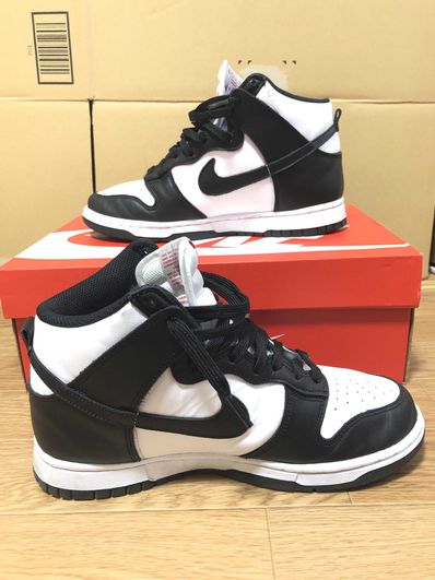 Nike Women's Dunk High "Black and White"