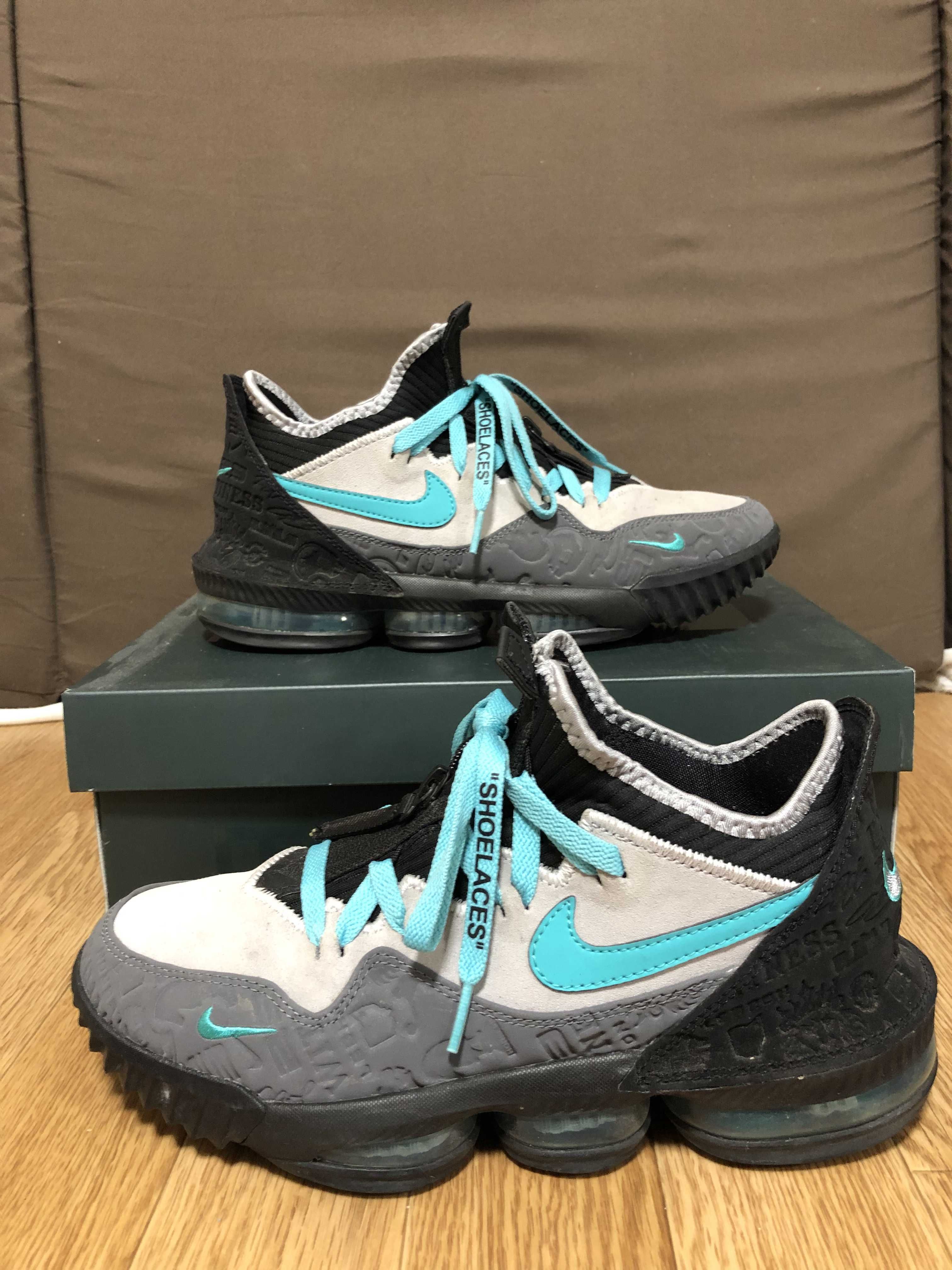 atmos × Nike LeBron 16 "Clear Jade"