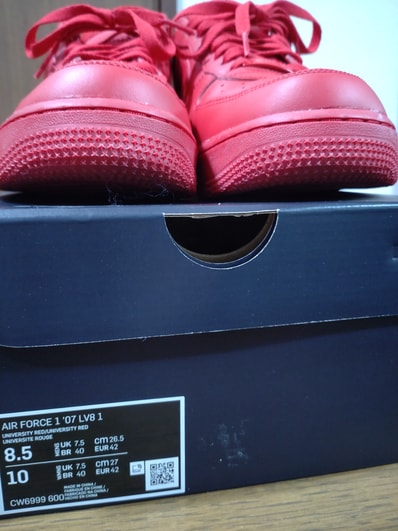 Nike Air Force 1 Low "Triple Red"