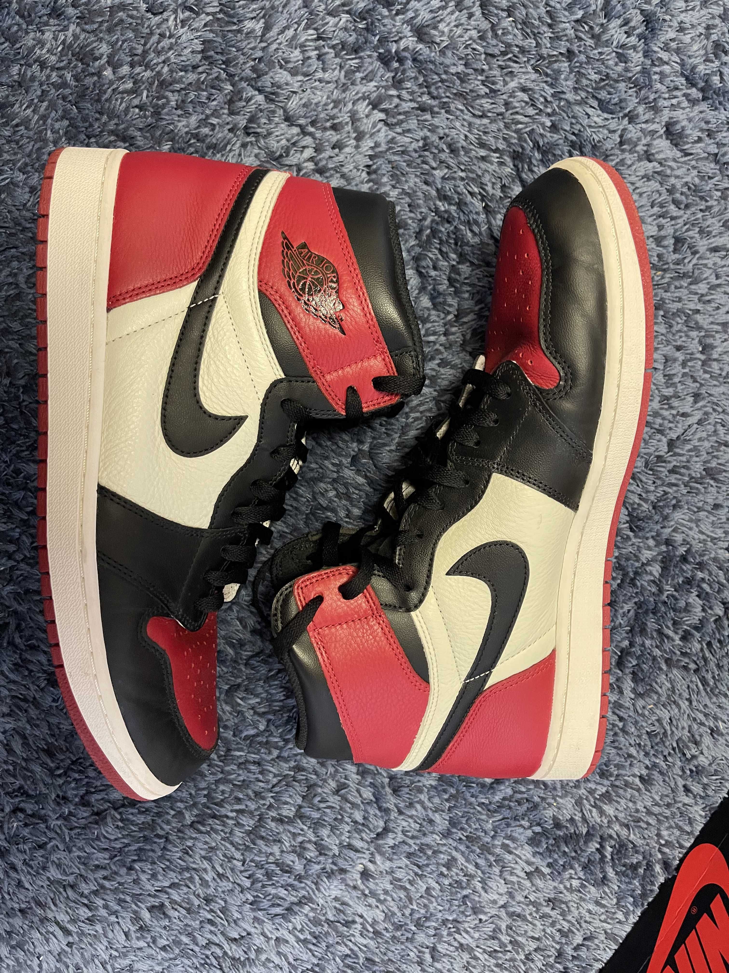 Nike Air Jordan 1 Retro High OG "Bred Toe"