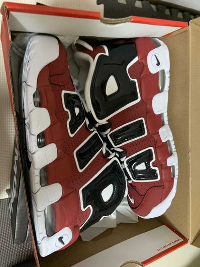Nike Air More Uptempo ’96 "Black and Varsity Red" (2021)